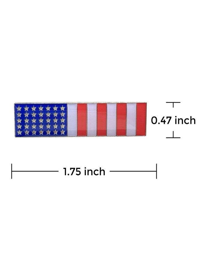 PinMaze USA American Flag Bar US Lapel Pin - Image 3